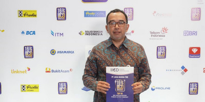 The 16th IICD CG Award 2025: Jasa Marga Raih Penghargaan Top 50 Emiten Kapitalisasi Pasar Terbesar