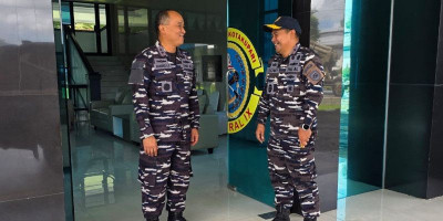 Danguskamla Koarmada III Laksanakan Courtesy Call kepada Dankodaeral IX