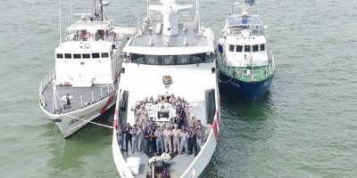 Bakamla RI Gelar RV Bersama APMM di Selat Malaka