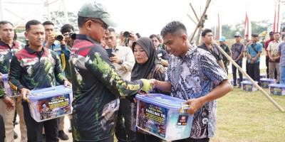 Panglima TNI Serahkan Bansos dan Resmikan Lane 1 Garuda Prima di Kejurnas Adventure Offroad 2025