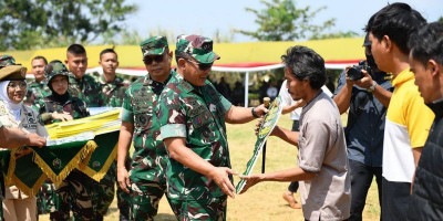 Danpusterad Tutup Kegiatan Serbuan Teritorial, Wujud Nyata Pengabdian Untuk Masyarakat