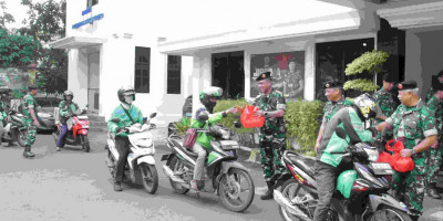 Pusinformar TNI Selenggarakan Bakti Sosial Dalam Rangka Memperingati HUT TNI Ke-80