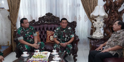 HUT ke-80 TNI, Generasi Penerus Pererat Tali Silaturahmi dengan Sesepuh TNI