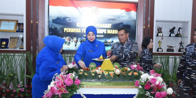 Pangkormar: Kembangkan Profesionalisme Dan Jati Diri Prajurit Marinir Di Setiap Penugasan
