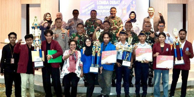 Koarmada III Hadiri Grand Final Debat Kebangsaan Mahasiswa