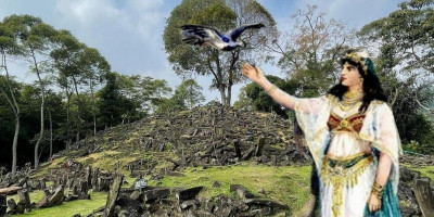 Kehadiran Spiritual Ratu Balqis Warnai Doa Lintas Iman di Gunung Padang