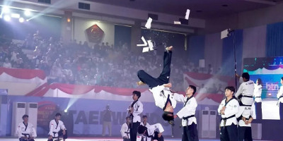 Wakil Panglima TNI Buka Kejuaraan Taekwondo Internasional Panglima TNI Cup 2025