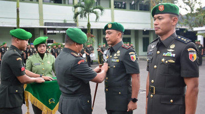 Danrem 083/Bdj Pimpin Sertijab Dandim, Tegaskan Soliditas dan Dinamika Positif di Tubuh TNI AD