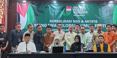 Global Peace Convoy Indonesia Minta Pemerintah Kawal Relawan di Global Sumud Flotilla