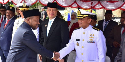 Koarmada III Hadiri Peringatan Hari Kesaktian Pancasila di Papua Barat Daya
