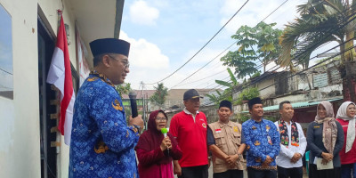 Plt Camat Palmerah Meresmikan Koperasi Merah Putih di Kelurahan Palmerah