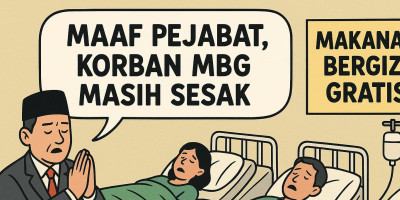 Maaf Pejabat, Korban MBG Masih Sesak