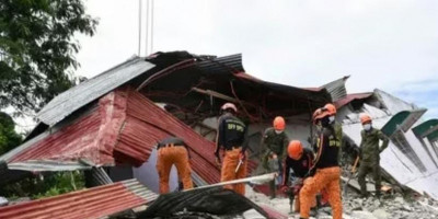 Korban Gempa Filipina Capai 72 Jiwa, Operasi Penyelamatan Dihentikan: Ribuan Warga Mengungsi
