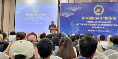 1800 Relawan SPPG Ikuti Bimbingan Teknis Penjamah Makanan