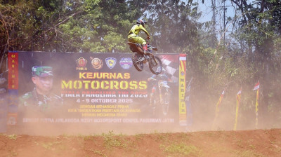 Kejurnas Motocross Piala Panglima TNI  2025