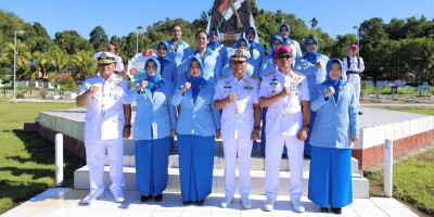 Koarmada III Hadiri Ziarah Nasional di Taman Makam Pahlawan Tri Jaya Sakti 