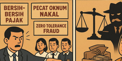 Keadilan Pajak Tak Cukup Sekadar Pecat Oknum