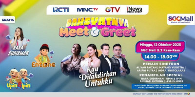Siap-Siap Ketemu Sama Para Pemain Sinetron dalam Dahsyatnya Meet and Greet Kau Ditakdirkan Untukku 