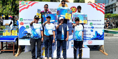 Koarmada III Sabet Dua Medali di Kejuaraan Open Water Swimming HUT Provinsi Maluku dan HUT TNI 