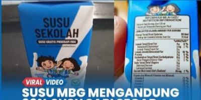 Susu, Salah Satu Kunci Cerdas di Balik Program MBG