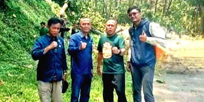Perhutani Bandung Utara Gelar Patroli Gabungan Antisipasi Gukamhut dan Bencana Alam