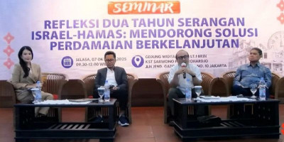 BRIN dan Universitas Moestopo Ajak Dunia Dukung Perdamaian Palestina