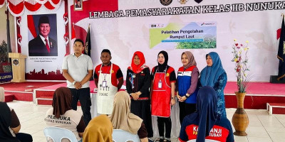 Pertamina EP Tarakan Latih Warga Binaan Lapas Nunukan Olah Rumput Laut