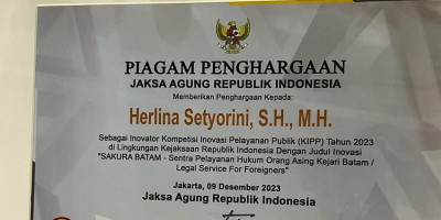 Jaksa Agung Rotasi 73 Pejabat, Herlina Setyorini Promosi Asisten Pembinaan Pada Kejati Sumut