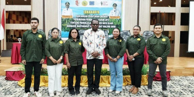 Bupati Merauke Buka Lokakarya Ranperda Pengelolaan SDA Berbasis Masyarakat Hukum Adat Malind Anim