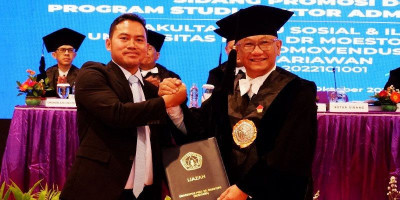 Ariawan Raih Gelar Doktor Cumlaude di Universitas Moestopo