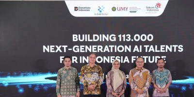 Kolaborasi Telkom - UMY Lahirkan 113.000 Talenta AI Melalui Program AI Center of Excellence