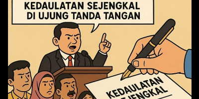 Kedaulatan Sejengkal di Ujung Tanda Tangan