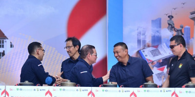 Korps Marinir Dukung Pertumbuhan Ekonomi Jakarta, Aslog Pangkormar Hadir Di JEF 2025