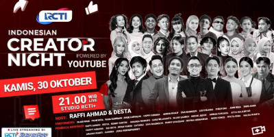 Malam Puncak Perayaan Kreativitas dan Inspirasi Kreator Digital Tanah Air