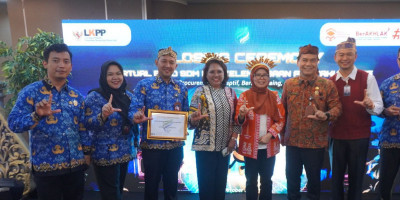BKN Raih Penghargaan Instansi Terbaik Dalam Keterisian JF Pengelola Barang dan Jasa