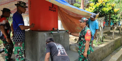Dansatgas TMMD Kodim 1505/Tidore Pastikan Proyek Tepat Waktu dan Berkualitas