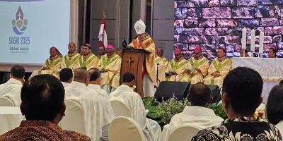 Pimpin Misa Pembuka SAGKI 2025, Ketua KWI Bicara Pesan Kesetaraan