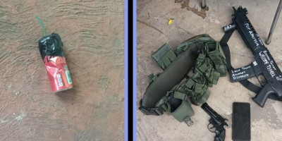 Polisi Amankan Barang Bukti Diduga Bom di Lokasi Ledakan