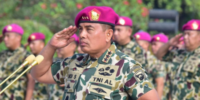 Pangkormar Pimpin Ziarah Dalam Rangka Peringatan HUT Ke-80 Korps Marinir