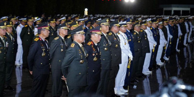 Panglima TNI Hadiri Upacara Ziarah Nasional Peringatan Hari Pahlawan 