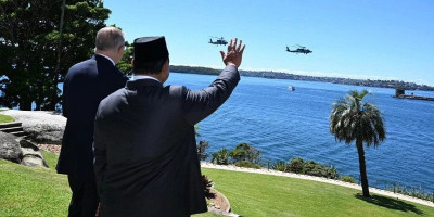 Presiden Prabowo Disambut PM Anthony Albanese dan Gubernur Jenderal Sam Mostyn