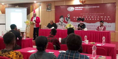 Peringati Hari Pahlawan 2025, BMP Papua Selatan dan GMNI Merauke Gelar Dialog Kebangsaan