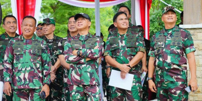 Panglima TNI Tinjau Gladi Model Latihan TNI 2025