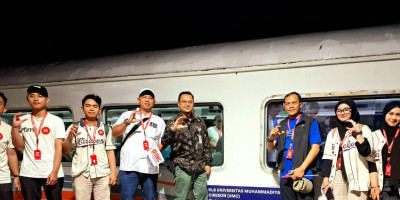 UMC Sewa Satu Kereta Penuh untuk RKAT Banyuwangi, Catat Sejarah Baru PTMA