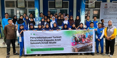 Edukasi Lingkungan Laut Hadirkan Antusias Siswa Barrang Caddi