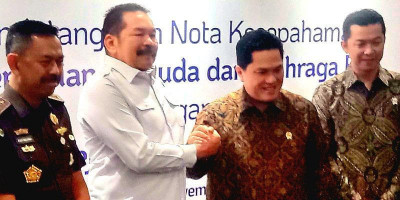 Kemenpora-Kejaksaan Agung Teken MoU Tata Kelola dan Pendampingan Hukum Program Strategis Olahraga dan Kepemudaan