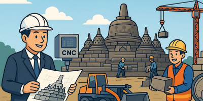 Biaya Fantastis Rekonstruksi Modern Borobudur