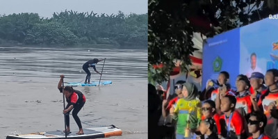 Jung Kwatu Binaan TNI AL Berjaya di Festival Bahari 2025