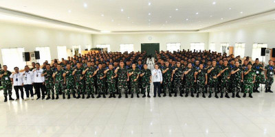 Pusterad Latih 220 Prajurit Perkuat Program Ketahanan Pangan Nasional