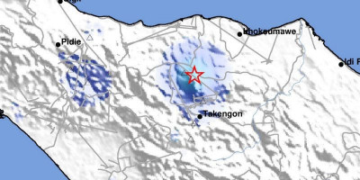 Gempa Guncang Bener Meriah, Warga Rasakan Getaran